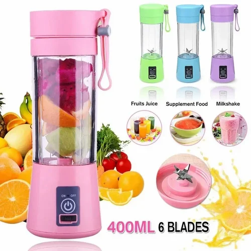 6 Blades Usb Portables Juicer