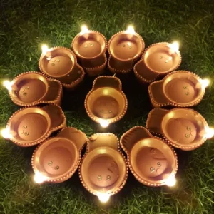 Led Water Sensor Diya