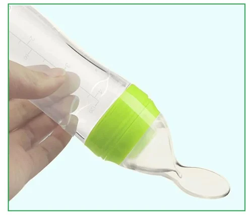Silicone Baby Food Dispensing Spoon