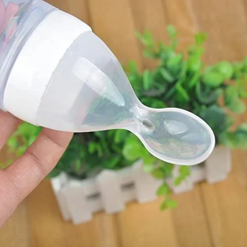 Silicone Baby Food Dispensing Spoon