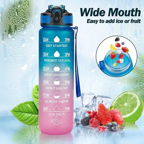 Motivational Water Bottle