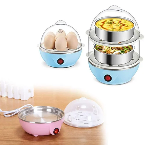 Double Layer Egg Boiler