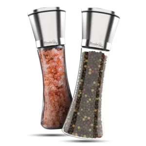 Glass Salt Pepper Set
