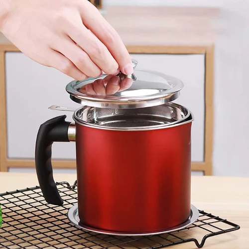 Oil Strainer Filter Cooking Oil Storage