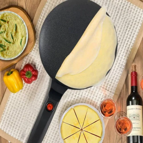Pancake Machine Bowl & Egg Whisk for Crepes Pancakes Kitchen