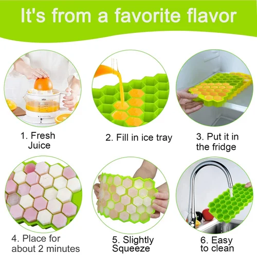 Silicone Ice Cube Tray