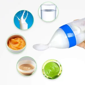 Silicone Baby Food Dispensing Spoon