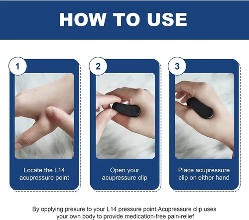 Sugar Control Acupressure Clip