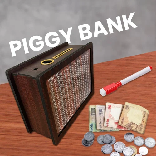 Wooden Piggy Bank